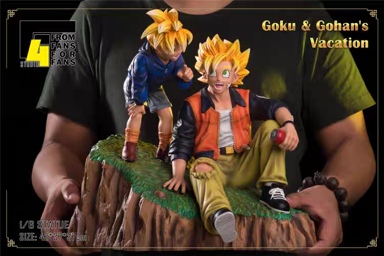 F4 STUDIO - GOKU AND GOHAN FATHER & SON