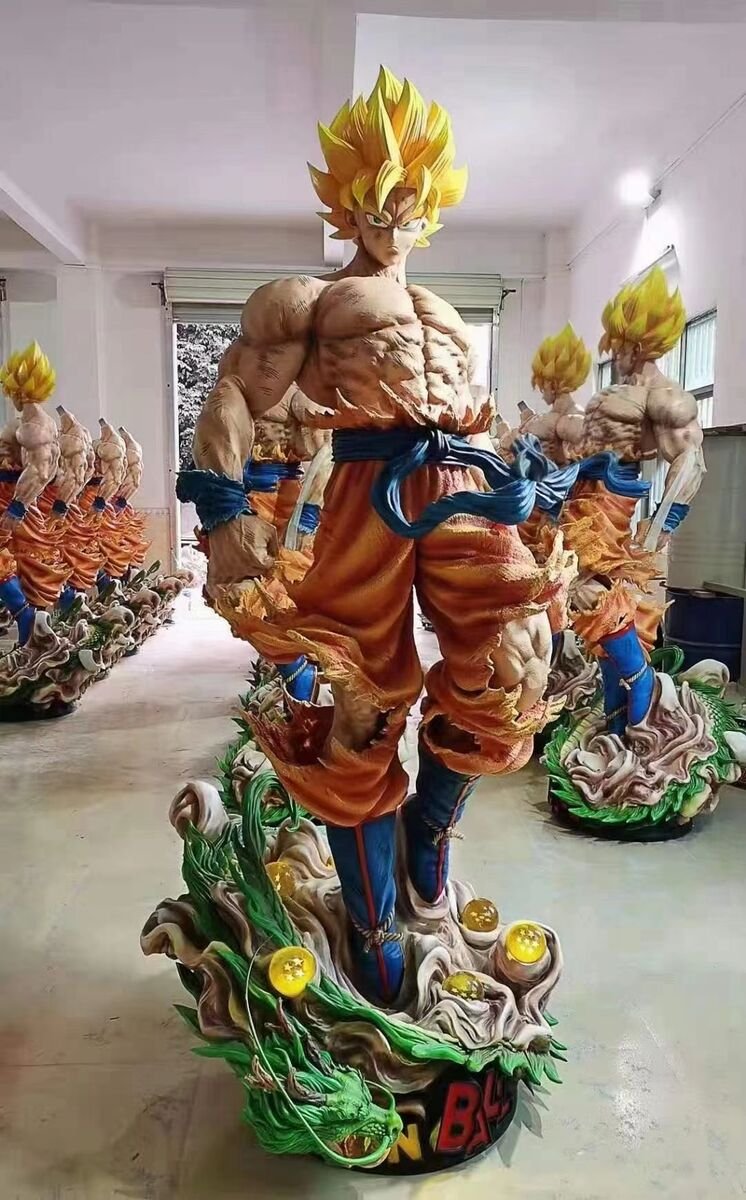 CW STUDIO - 1/1 LIFESIZE GOKU SSJ2 (MISB)