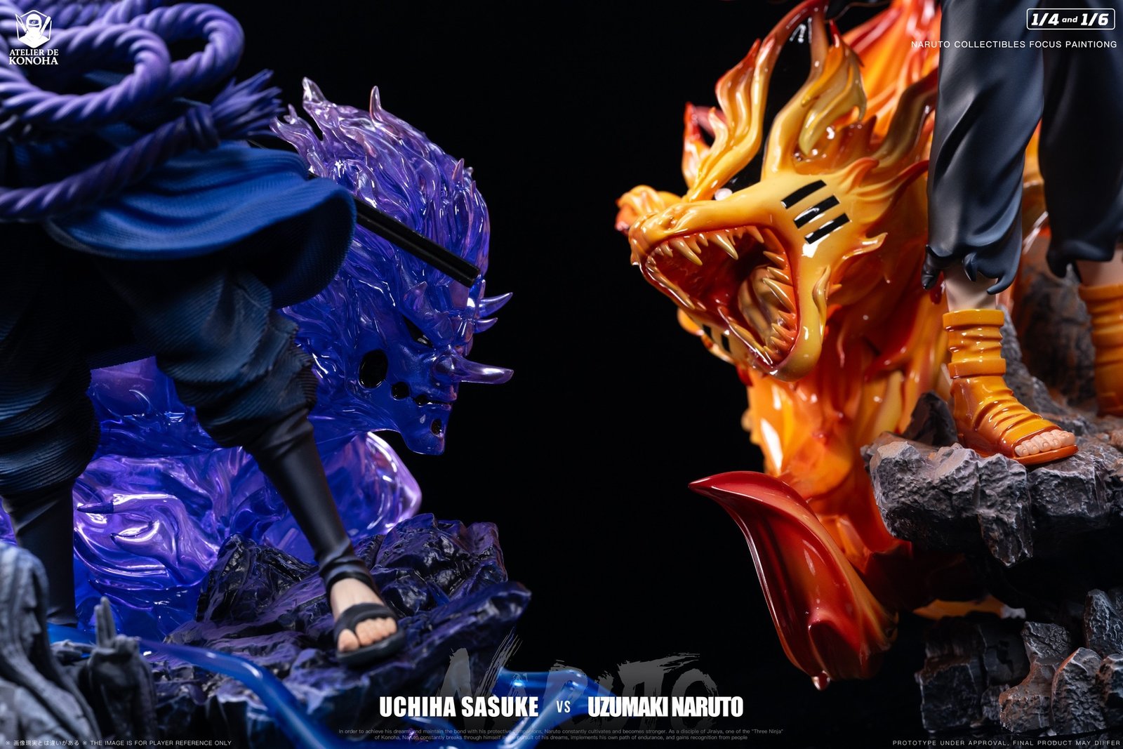 ATELIER DE KONOHA - 1/6 SASUKE and NARUTO