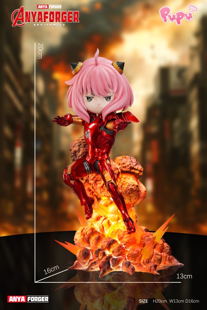 PUPU STUDIO - ANYA cos IRON MAN