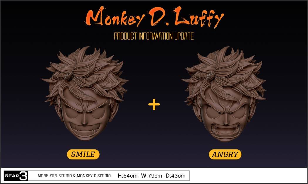 MOREFUN STUDIO x MONKEY D STUDIO - 1/6 LUFFY GEAR 3