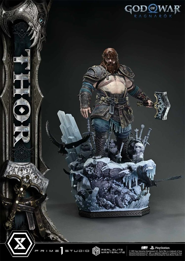PRIME 1 STUDIO - GOD OF WAR: RAGNAROK REAL ELITE MASTERLINE THOR (SPECIAL DELUXE)