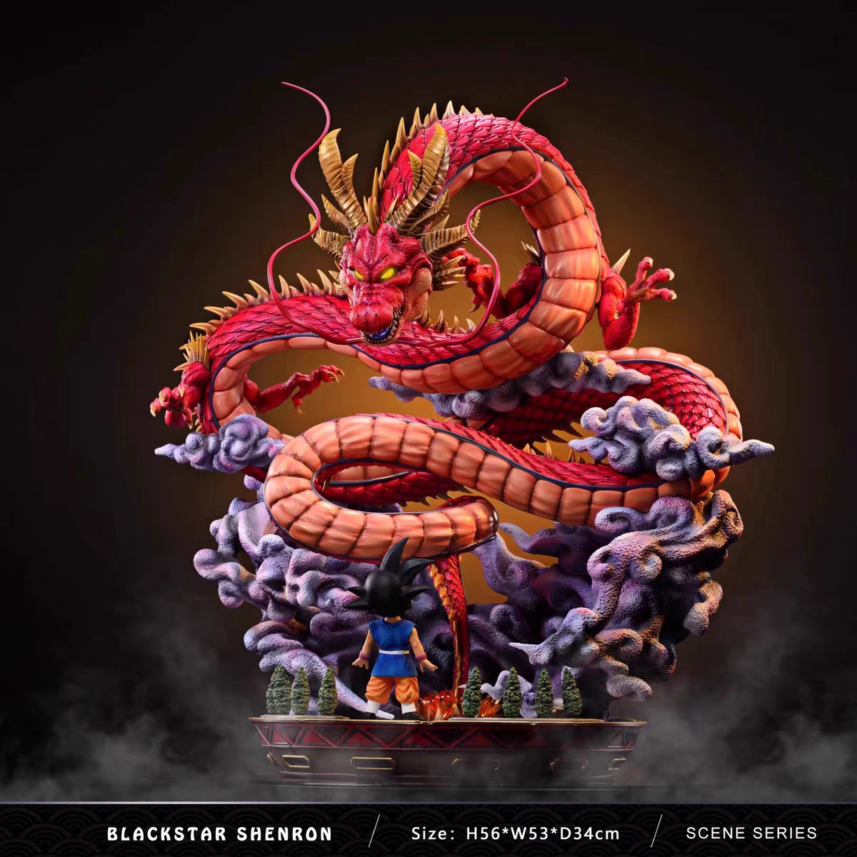 DIM STUDIO - BLACK STAR RED SHENRON