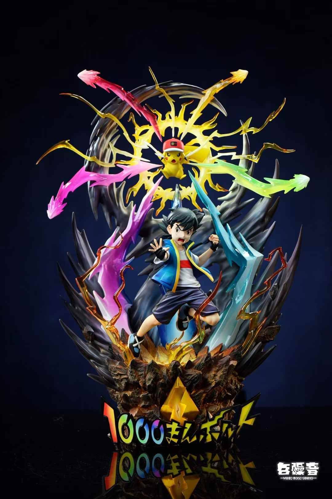 WHITE NOISE STUDIO - 1/8 ASH & PIKACHU 10 MILLION VOLTS