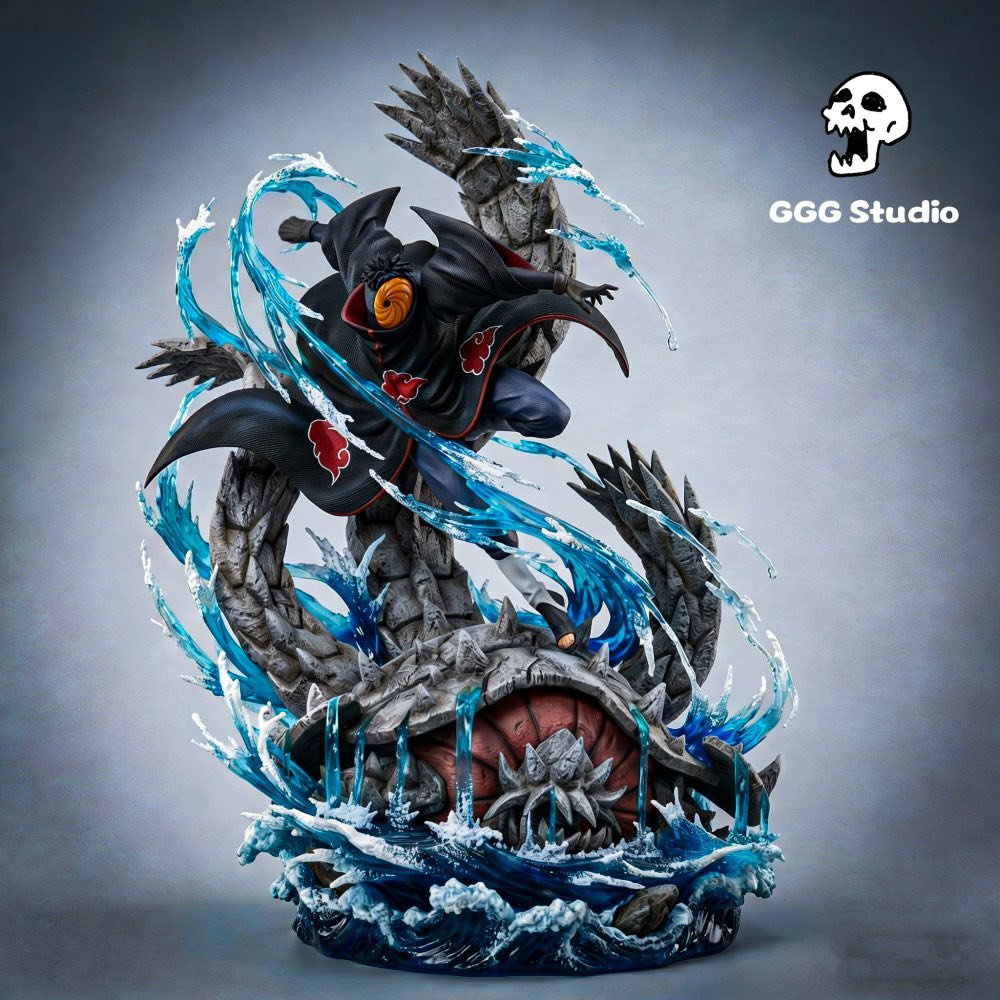 GGG STUDIO - NARUTO - UCHIHA OBITO vs. THREE TAILS