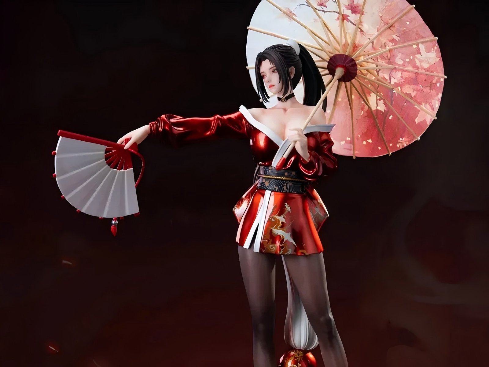 BEAR PANDA x SNK - THE KING OF FIGHTERS - 1/4 ANIIVERSARY EDITION MAI SHIRANUI (LICENSED)