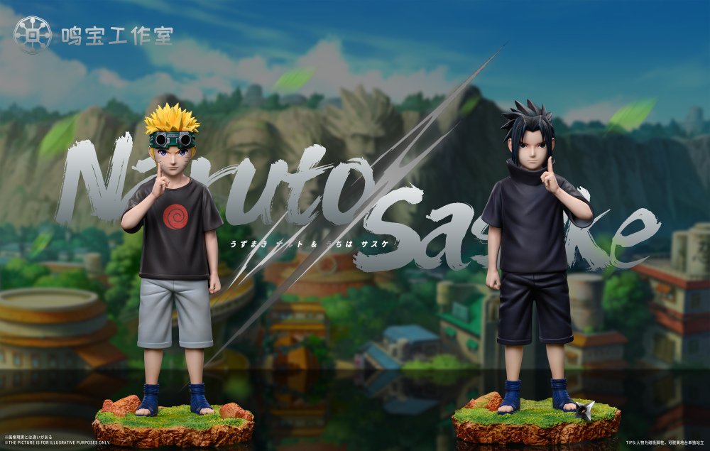 MING BAO STUDIO - NARUTO - UZUMAKI NARUTO x UCHIHA SASUKE