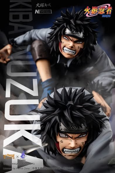 PICKSTAR STUDIO - NARUTO SHIPPUDEN - 1/6 INUZUKA KIBA (LICENSED)