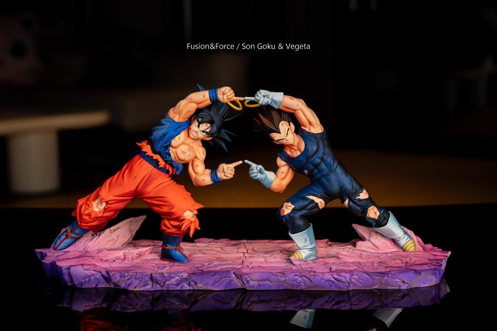 FUSION & FORCE STUDIO - DRAGON BALL - 1/8 GOKU & VEGETA