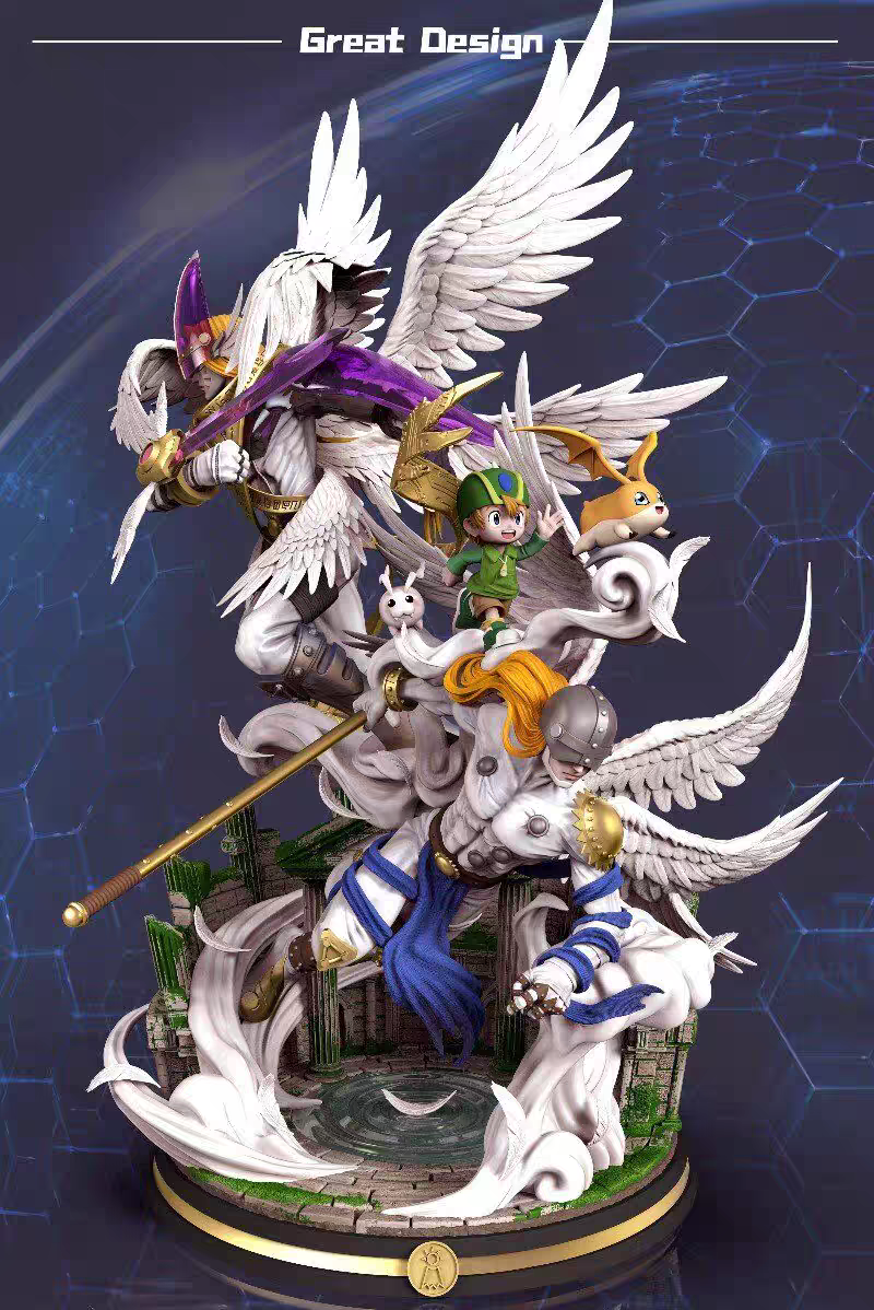 GD STUDIO - ANGEMON AND ANGEWOMON