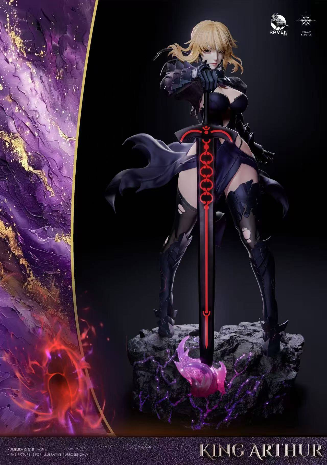 RAVEN STUDIO X STRAY STUDIO - SABER ALTER 