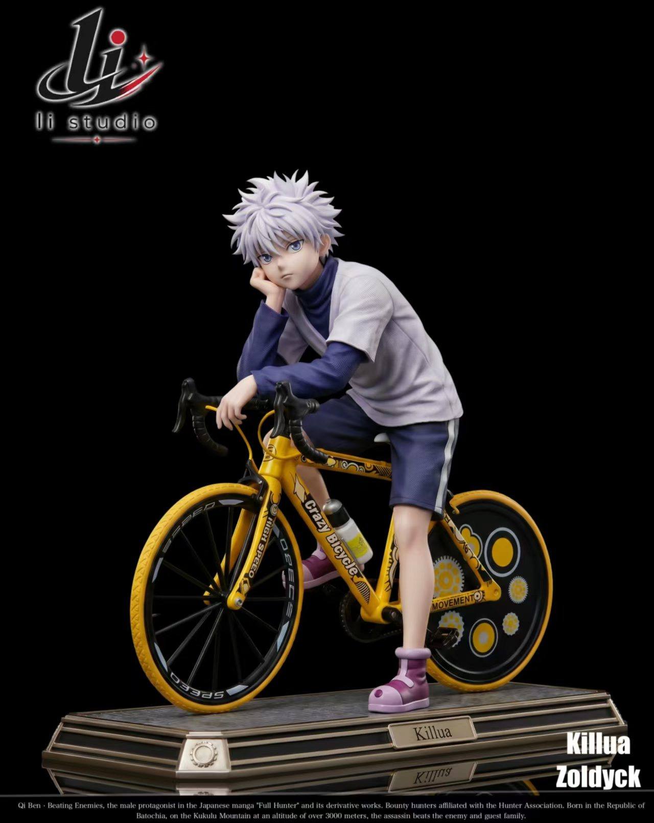 LI STUDIO - KILUA ON A BICYCLE
