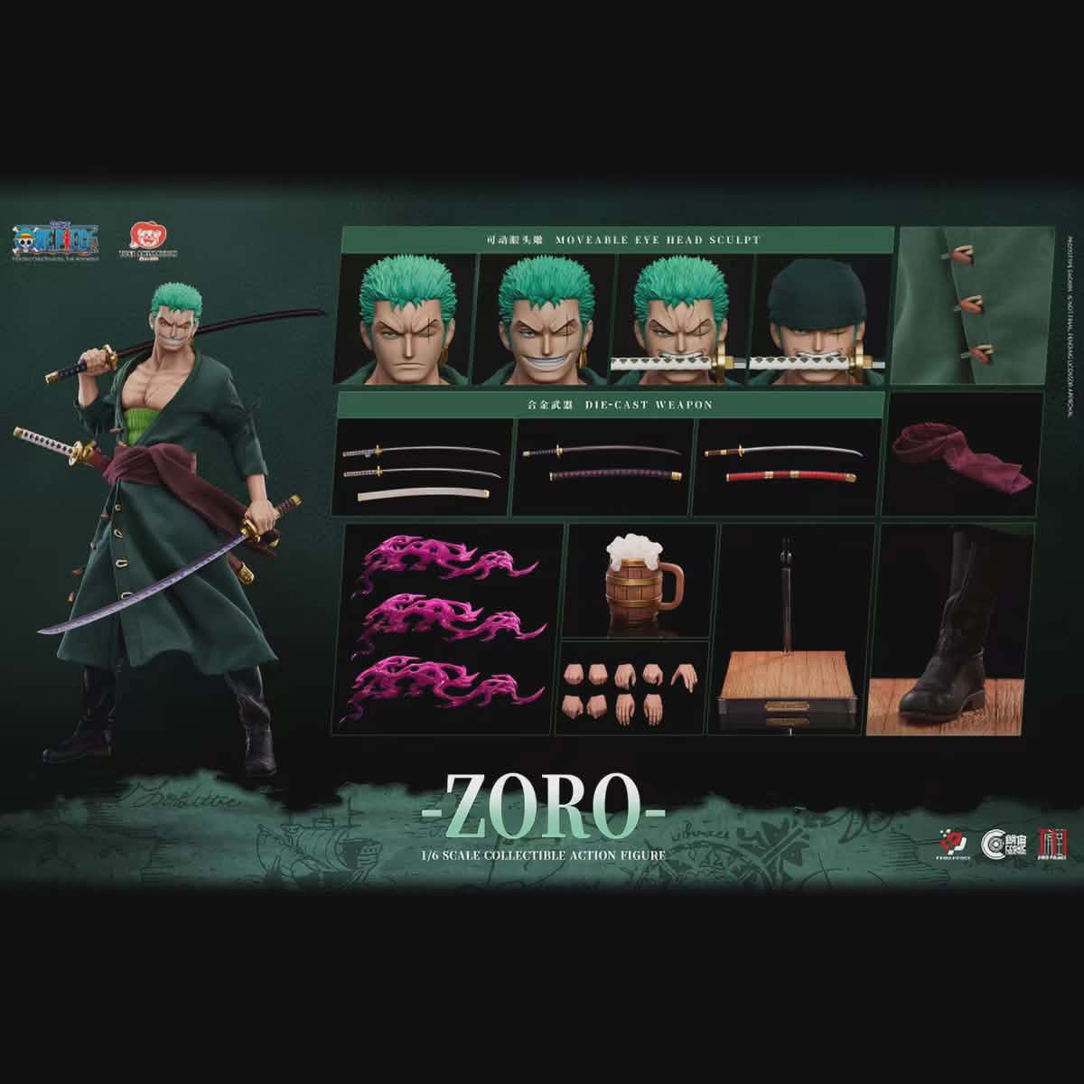 PIXEL POSES X JEMIE PALACE - RORONOA ZORO