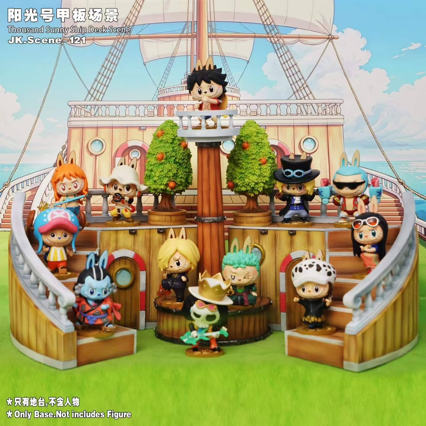 JACKSDO - THOUSAND SUNNY SHIP DECK SCENE