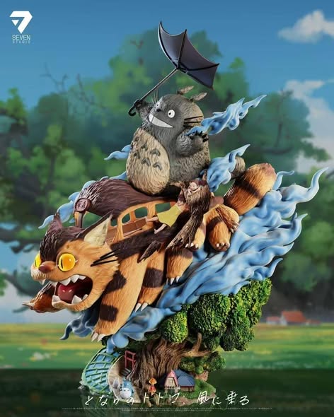 SEVEN STUDIO - TOTORO RIDE THE WIND