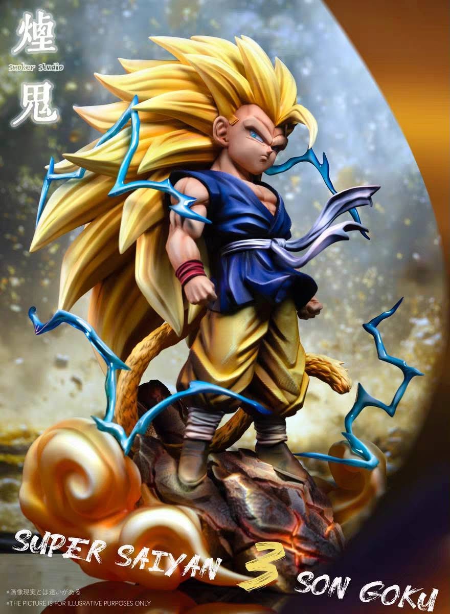SMOKER STUDIO - SUPERSAIYAN 3 KID GOKU