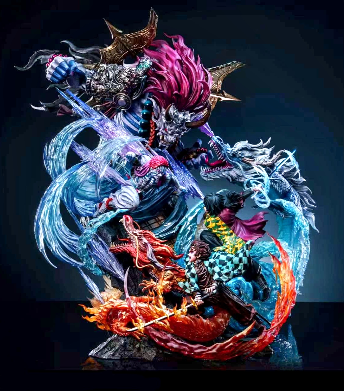 HERTZ STUDIO - AKAZA vs GIYU & TANJIRO