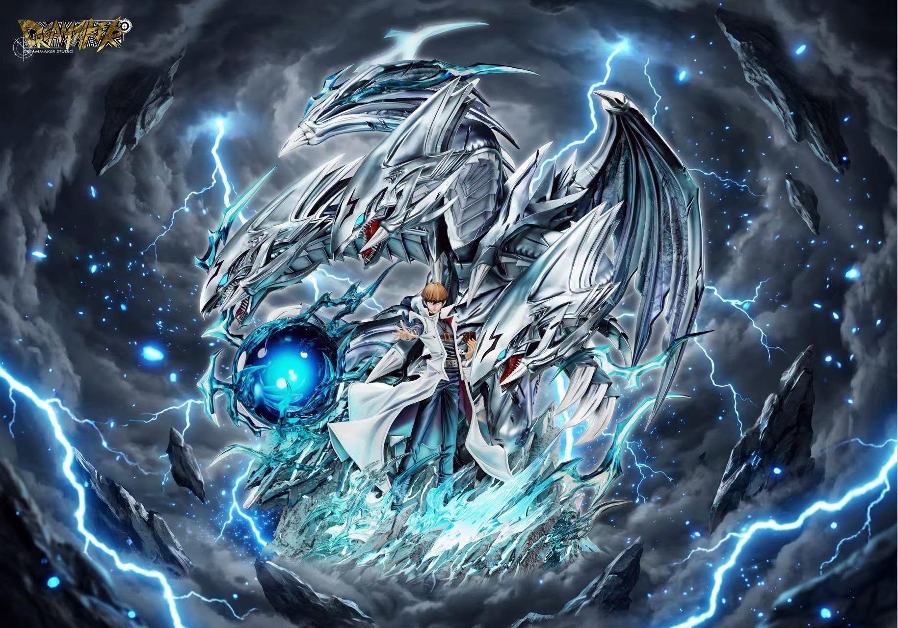 DREAM MAKER STUDIO  - KAIBA SETO WITH  MASTER OF KNIGHT DRAGON