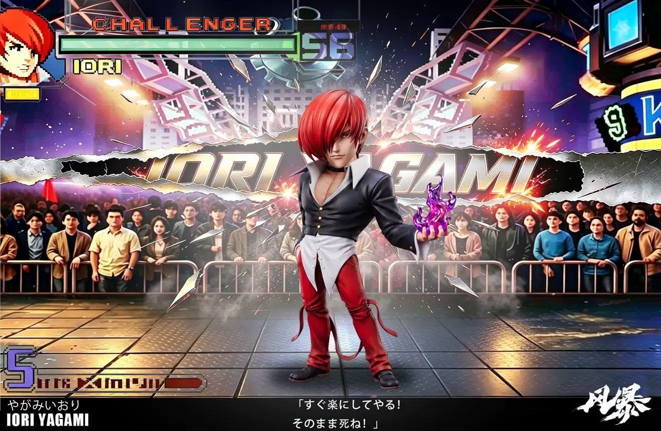 STORM STUDIO - WCF KING OF FIGHTERS SERIES IORI YAGAMI